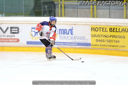 2015-04-12 Torneo di Pinzolo 4428 Aosta-Hockey Milano Rossoblu U12 Alessandro Brigada